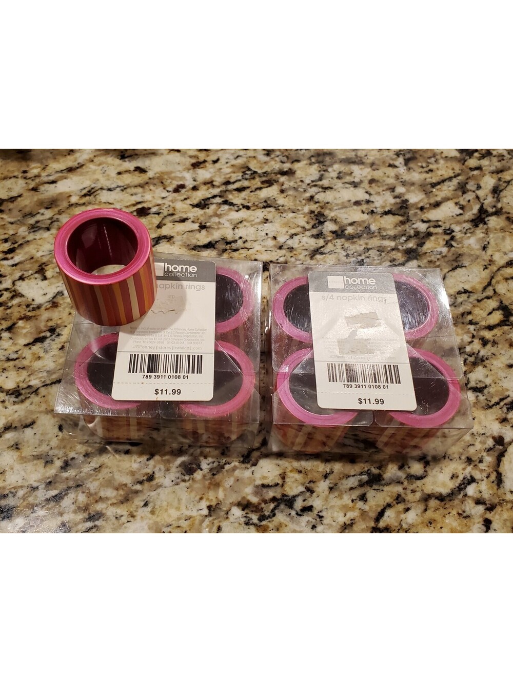 Home Collection Summer Napkin Rings set of 8
